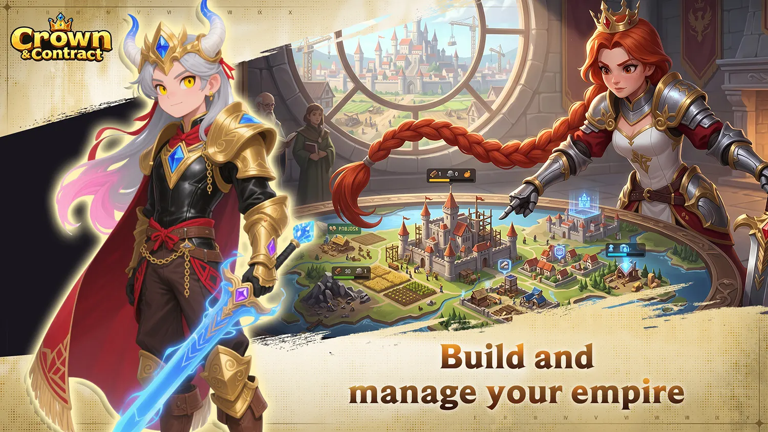 Build and manage your empire